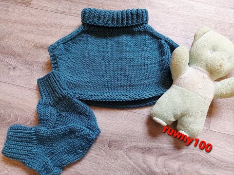 877 🍂Herbst/ Winter Projekte ❄️⛄Schulterwärmer  für Babys stricken*Stricken für Anfänger **Tutorial