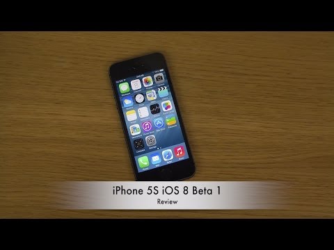 iPhone 5S iOS 8 Beta 1 - Review