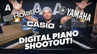 Video thumbnail for Digital Piano Shootout! - Casio AP-S450 vs Yamaha CLP-725 vs Roland HP702 by Andertons Synths, Keys and Tech
