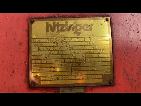 SGP S108C Hitzinger 520 KVA generatorset stocknr 3085