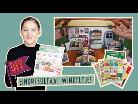 Complete Shop — Final Result with Die-Cuts
