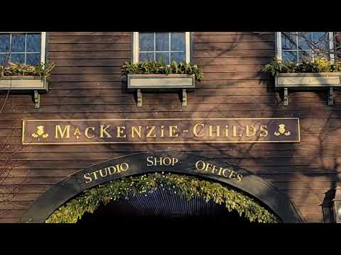 Mackenzie-Child  Shop Visit  Aurora, New York