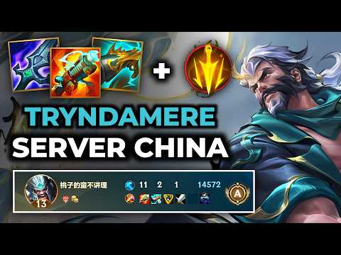 Tryndamere Wild Rift China - Build Runes Guide Patch 7.0b - Gameplay Tryndamere Season 20