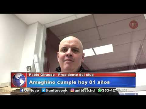 Nota aniversario Ameghino Pablo Giraudo