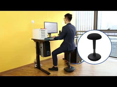 Ergonominė biuro kėdė Flexispot, reguliuojamo aukščio, 360° pasukama video