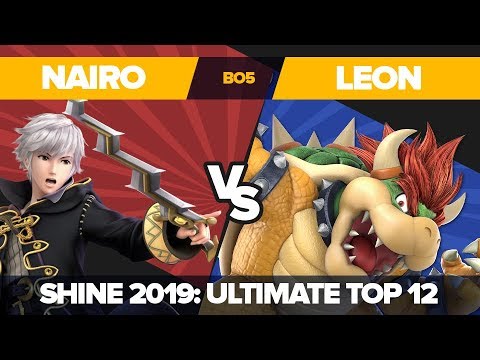 Nairo vs LeoN - Losers' Round 1: Ultimate Singles Top 12 - Shine 2019 | Robin vs Bowser