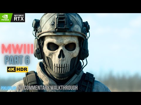 PS5 Call of Duty Modern Warfare 3 Gameplay Walkthrough Part 6 | Full Game, 4K 60FPS