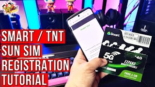 How to REGISTER your SMART / TNT / SUN Prepaid and Postpaid SIM Card Full Tutorial