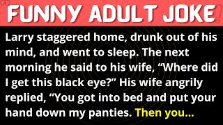 Larry Falls Asleep Next to His Wife - (FUNNY ADULT JOKE) | Funny Jokes 2022
