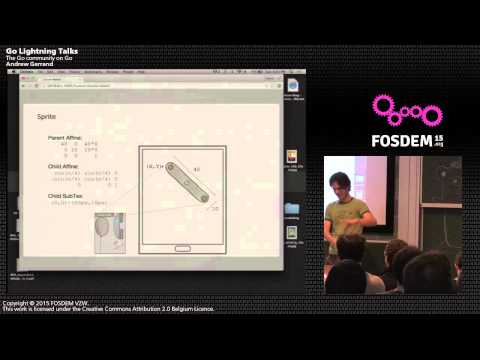 FOSDEM 2015 | Lightning Talks - Go Devroom