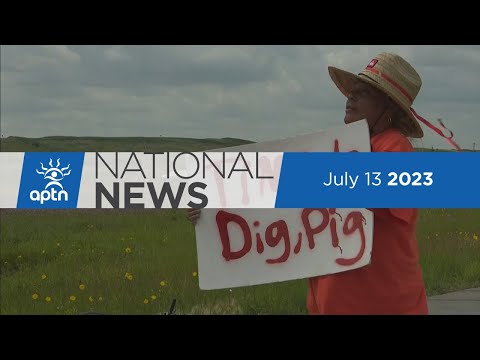 APTN National News July 13, 2023 – Landfill blockade injunction, Suicide crisis