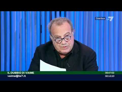 OMNIBUS, IL DUBBIO - Piove: governo precedente