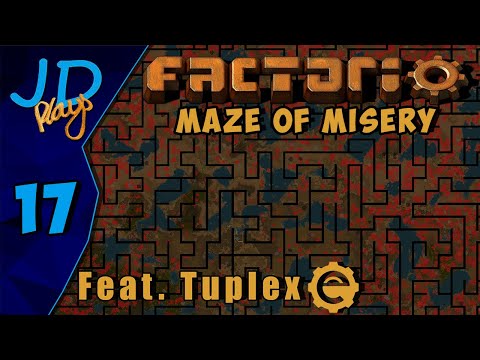 Need a change of pants ⚙️ Factorio Maze of Misery Ep17 ⚙️ with @TuplexGaming