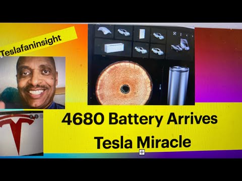 4680 Tesla Battery Begins in China 2021 (a523)