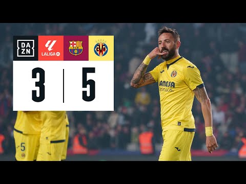 Resumen de Barcelona vs Villarreal Jornada 22
