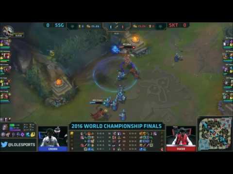 Faker Solo Killed by Crown