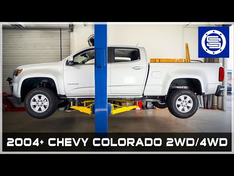 2004+ Chevy Colorado | 2" Rear Shackle Lift Kit Installation