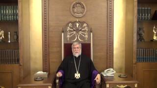HIS HOLINESS ARAM I’S MESSAGE TO THE SALUTE OF THANKSGIVING  BY THE ARMENIAN PRELACY OF NORTH AMERICA  HONORING THREE EXTRAORDINARY HUMANITARIAN ACTIONS