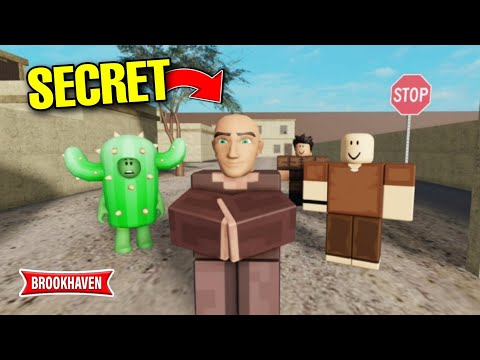 CACTUS ET LE VILLAGE SECRET DE BROOKHAVEN ! ROBLOX - BROOKHAVEN RP