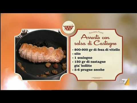 Arrosto con salsa di castagne