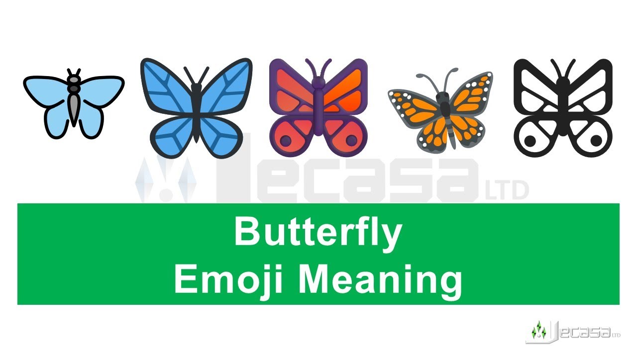Butterfly Emoji 🦋 Meaning | Learning Emojis
