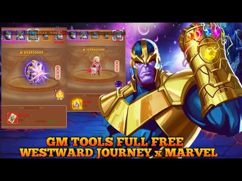 Update Westward Journey x Marvel H5 - Gm TooL Full CN Private Server