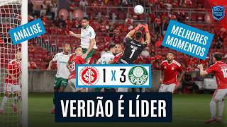 PALMEIRAS VENCE O INTERNACIONAL FORA DE CASA E ASSUME A LIDERANÇA DO BRASILEIRÃO | MELHORES MOMENTOS