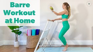 Barre Workout at Home - 10 Minute Full Body Barre Workout