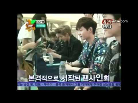 120515 ETN News: EXO-M Fansign