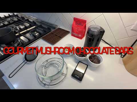 How to Make Gourmet Chocolate bars with mushroom additive’s