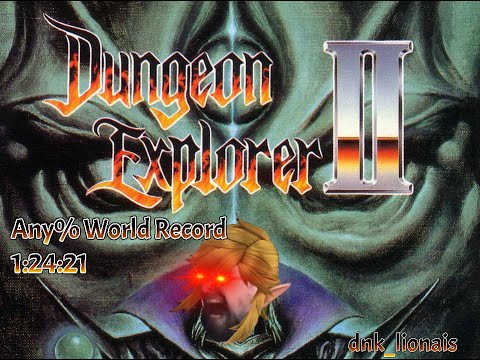 [World Record] Dungeon Explorer II - Any% 1:24:21 (Console)