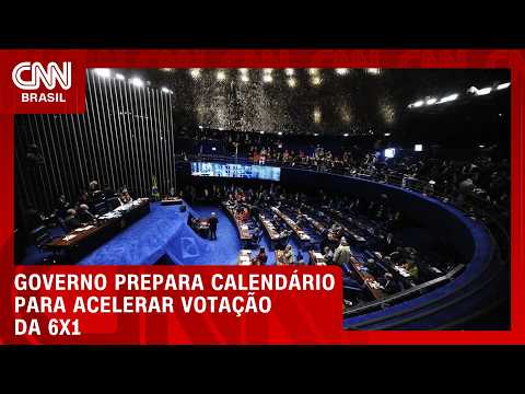 Governo prepara calendário especial para acelerar PEC da 6×1 no Senado | CNN PRIME TIME