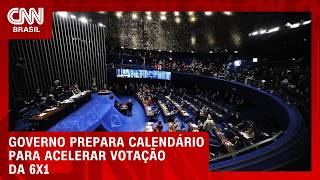 Vídeo: Governo prepara calendário especial para acelerar PEC da 6x1 no Senado | CNN PRIME TIME