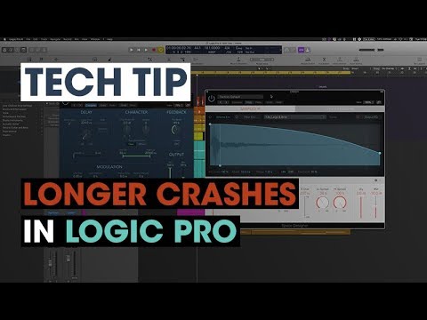 Tech Tip - Longer Crashes in Logic Pro