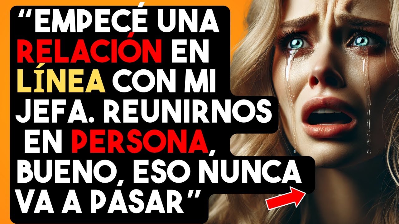 Empecé una relación en línea con mi jefa  Reunirno