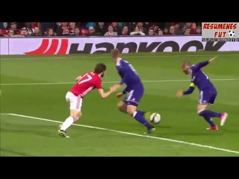 Sofianne Hanni Goal Manchester United vs Anderlecht 1-1 Europa 20/04/2017