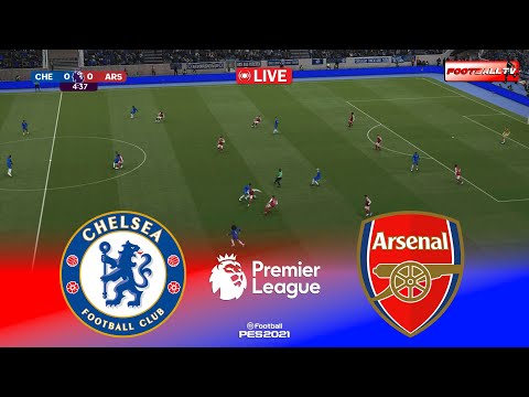 🔴Chelsea vs Arsenal - English Premier League 2025/26 EPL | Pes 21 Gameplay