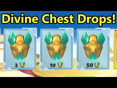 DIVINE CHEST Drop Rates! 1% Chance for x50 HOLY TALISMANS - DML #1522