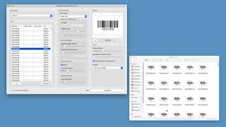Bulk barcode generator creates serial barcodes Code 128, use it for sequential barocdes