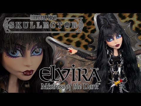 Кукла Monster High Эльвира Обладательница темноты HYV99 премиум серия Монстер Хай Elvira Mistress of the Dark Collectible - фото 1 - id-p3192611699