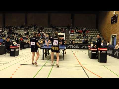 150510 DM 2015, Kamilla Petersen / Louise Andersen - Louise Foldoy Steffens / Thea Amalie Nielsen