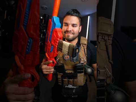 Rifle Mag Fits NERF GUN!  #nerf #shorts