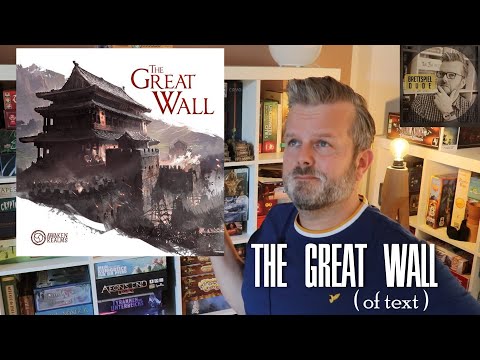 The Great Wall (of Text) - Fails in der Anleitung und in der Box
