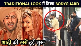 Ranbir-Alia Wedding: Alia's Bodyguard Spotted In Traditional Dress | Spotted
