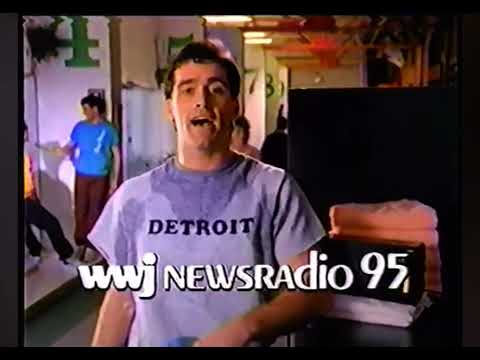 1990 Detroit Commercial: WWJ 950-AM Newsradio