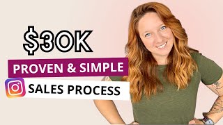 How to SELL online courses on INSTAGRAM (30K Sales Strategy)