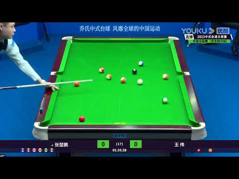 Zhang Kunpeng VS Wang Wei - S2 - Joy Cup 2023 Heyball Masters Division One Tour Qiqihar Station