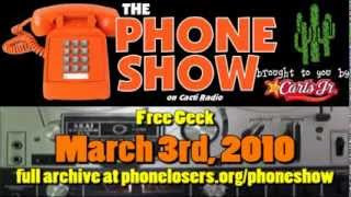 preview picture of video 'The Phone Show March 3rd, 2010 - Free Geek'