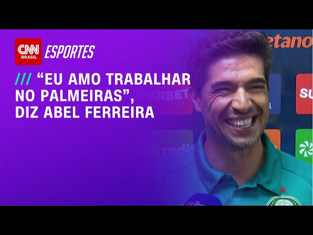 Em aniversário de 112 anos do Palmeiras, Abel Ferreira declara amor ao clube | LIVE CNN