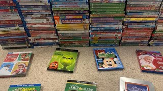 My Entire Holiday Blu-Ray/DVD/VHS Movie Collection